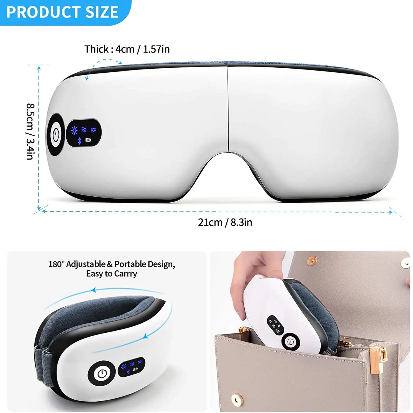 Acoseni VisioVibe™ - Smart Eye Massager